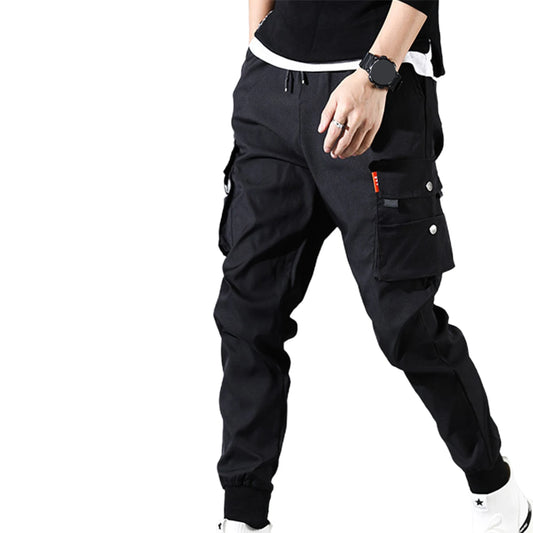 Pants Cargo Pants Trousers for Men Men'S Clothing Sports Pants Thin Male Men Beam Feet Cargo Pants Fitness Long Pants Trousers